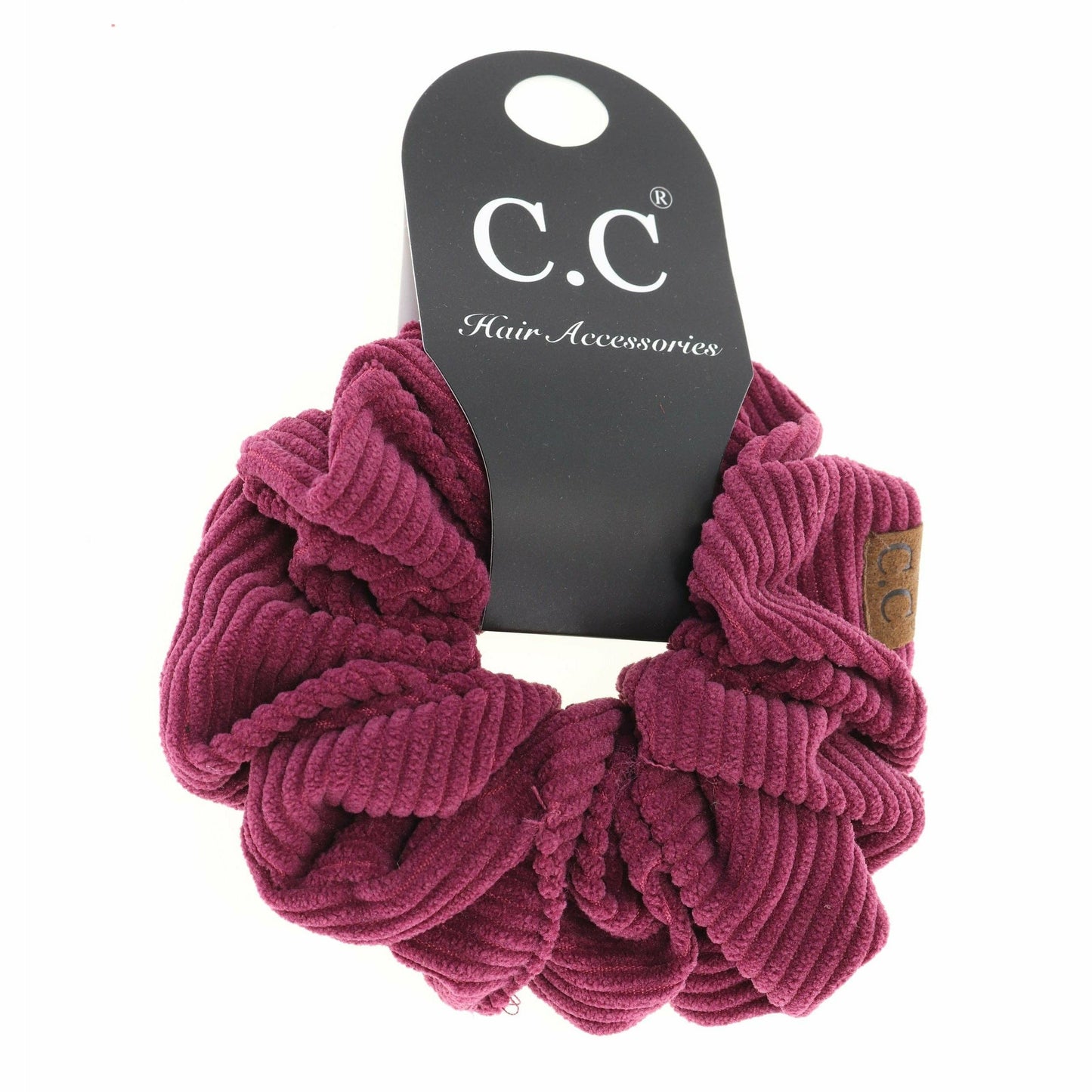 C.C Corduroy Ponytail Scrunchie for Women