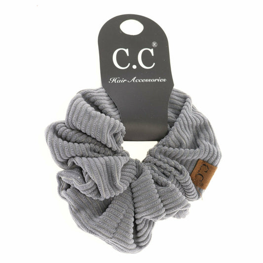 C.C Corduroy Ponytail Scrunchie for Women