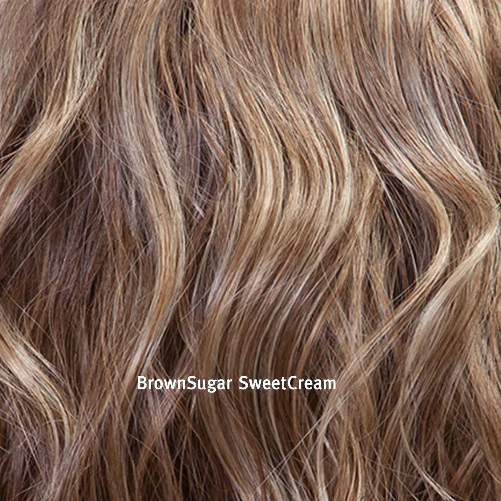 Belle Tress Topper - Lace Front Mono Topper Wave 14 - Sumptuous Strawberry