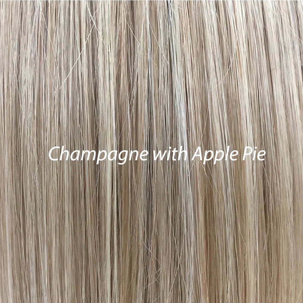 Belle Tress Topper - Lace Front Mono Topper Wave 14 - Sumptuous Strawberry