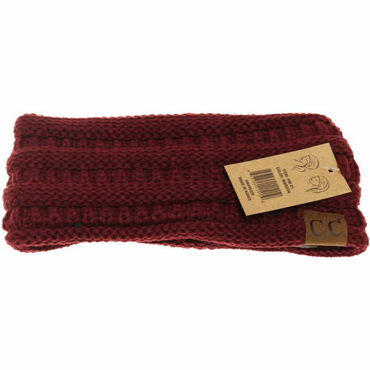 Solid Ribbed Women's Fashion Headband