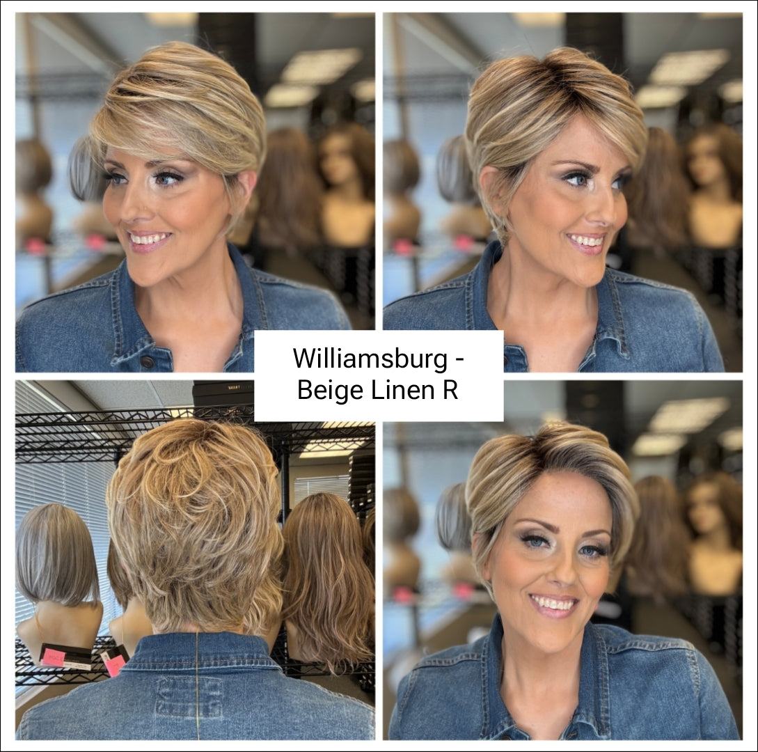 City Collection - WILLIAMSBURG - Belle Tress Wig - (Coolest Ash Brown) - IN STOCK