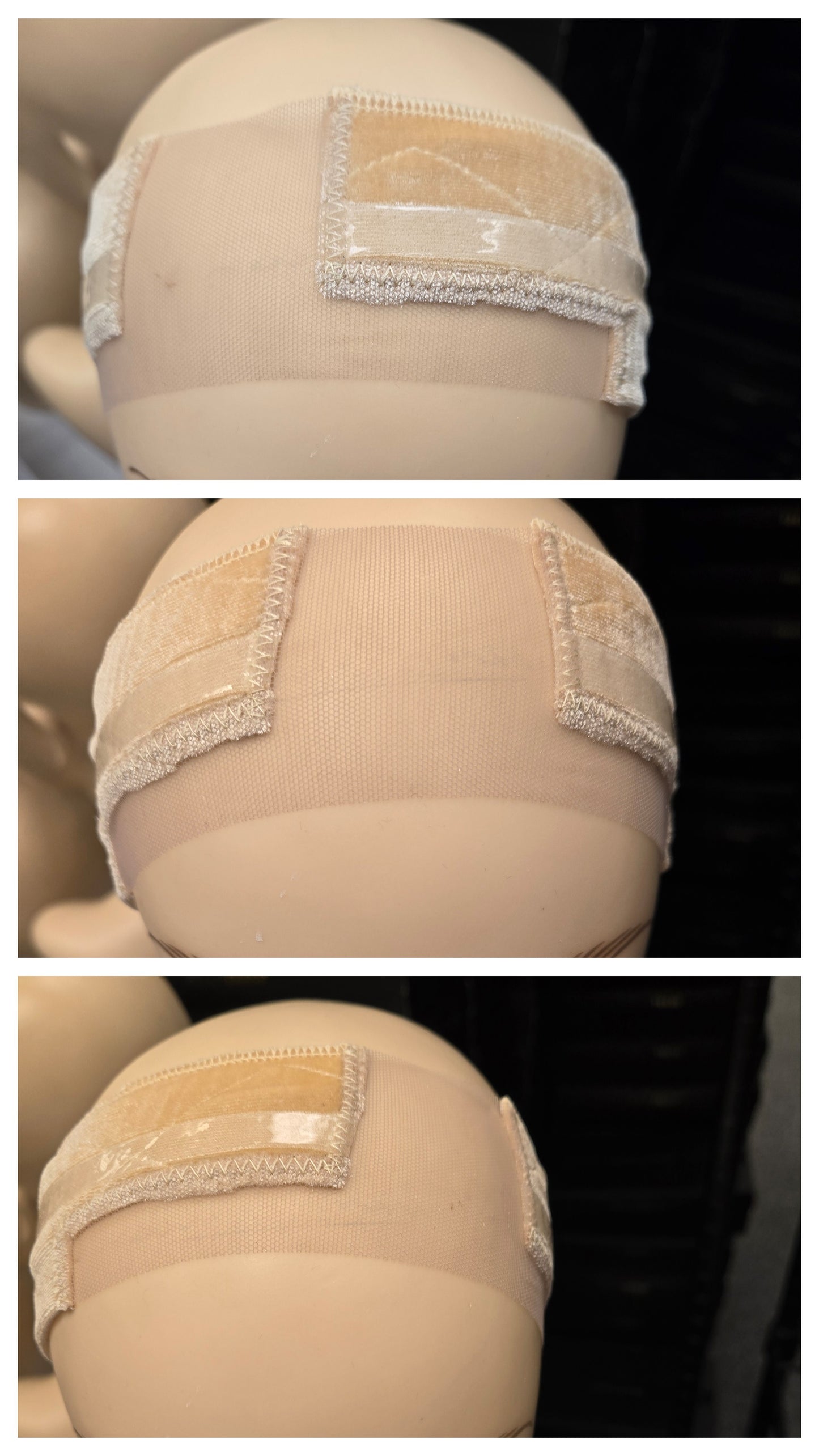 NEW Wig Party Lace Wig Grips w/ Lace Front & Lace Parting w/ silicone band