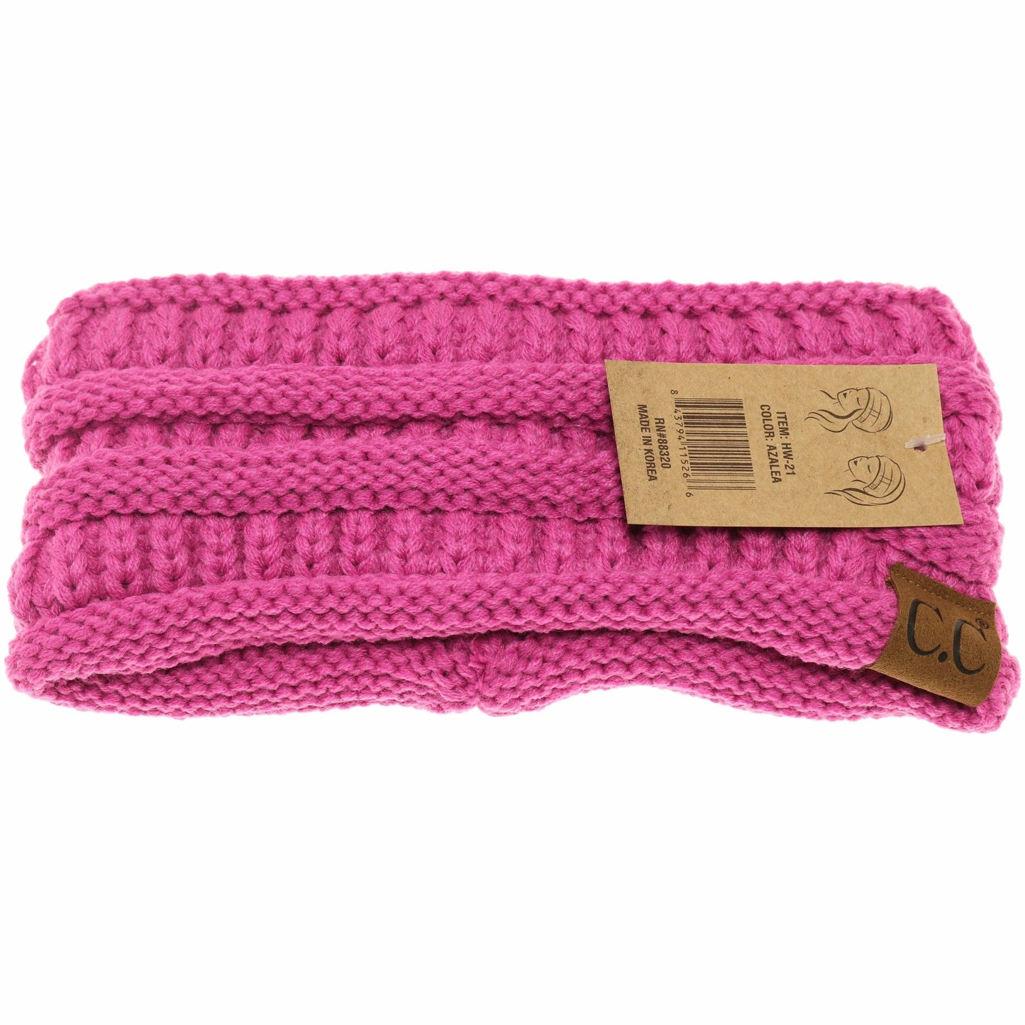 Solid Ribbed Women's Fashion Headband