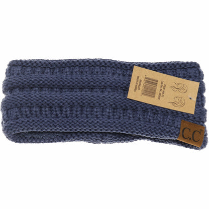 Solid Ribbed Women's Fashion Headband
