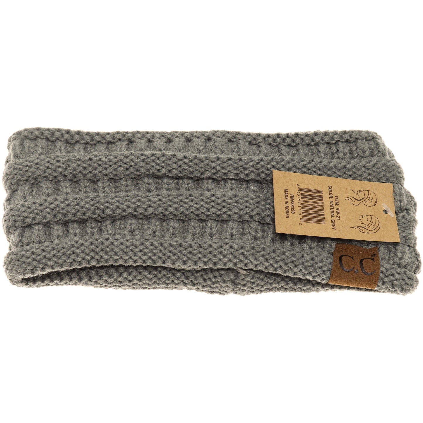 Solid Ribbed Women's Fashion Headband