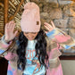 Lurex Cable Knit Pom C.C Beanie HTE0019