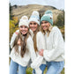 Daisy Patterned Faux Fur C.C Beanie HAT4009