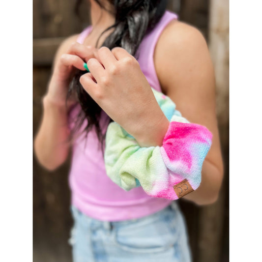 Tie Dye Women's Ponytail Scrunchie