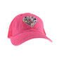 Heart Stone Embellished C.C Ball Cap BAB8039