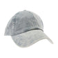 Stonewashed Corduroy Criss Cross High Pony C.C Ball Cap BT10