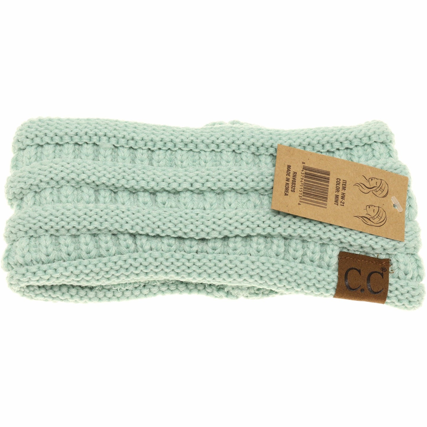 Solid Ribbed Women's Fashion Headband