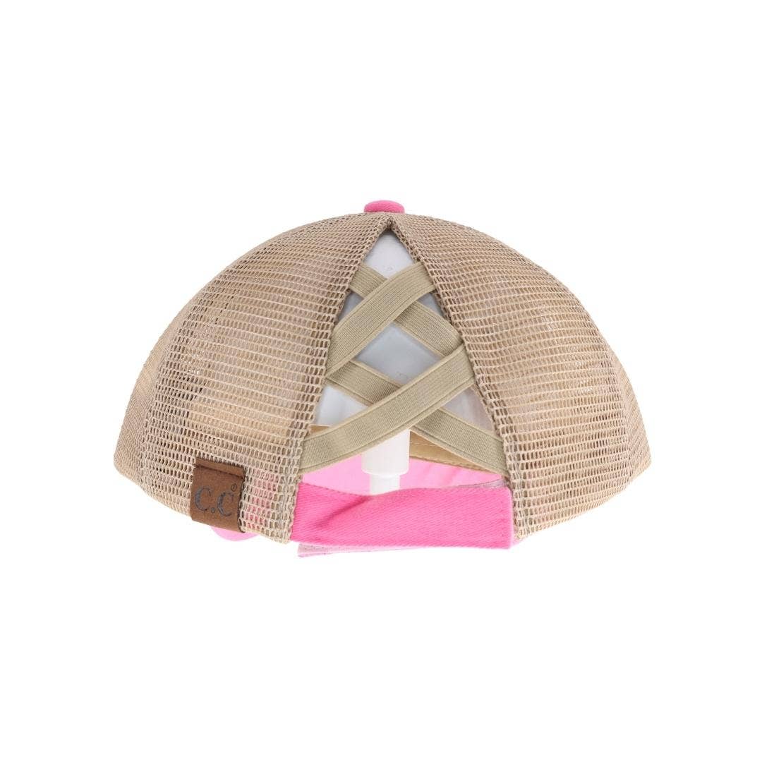 Embroidered Be Yourself Patch C.C High Pony Criss Cross Ball