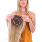 Belle Tress Topper - Premium 100% HM Topper 18 Straight - PREORDER