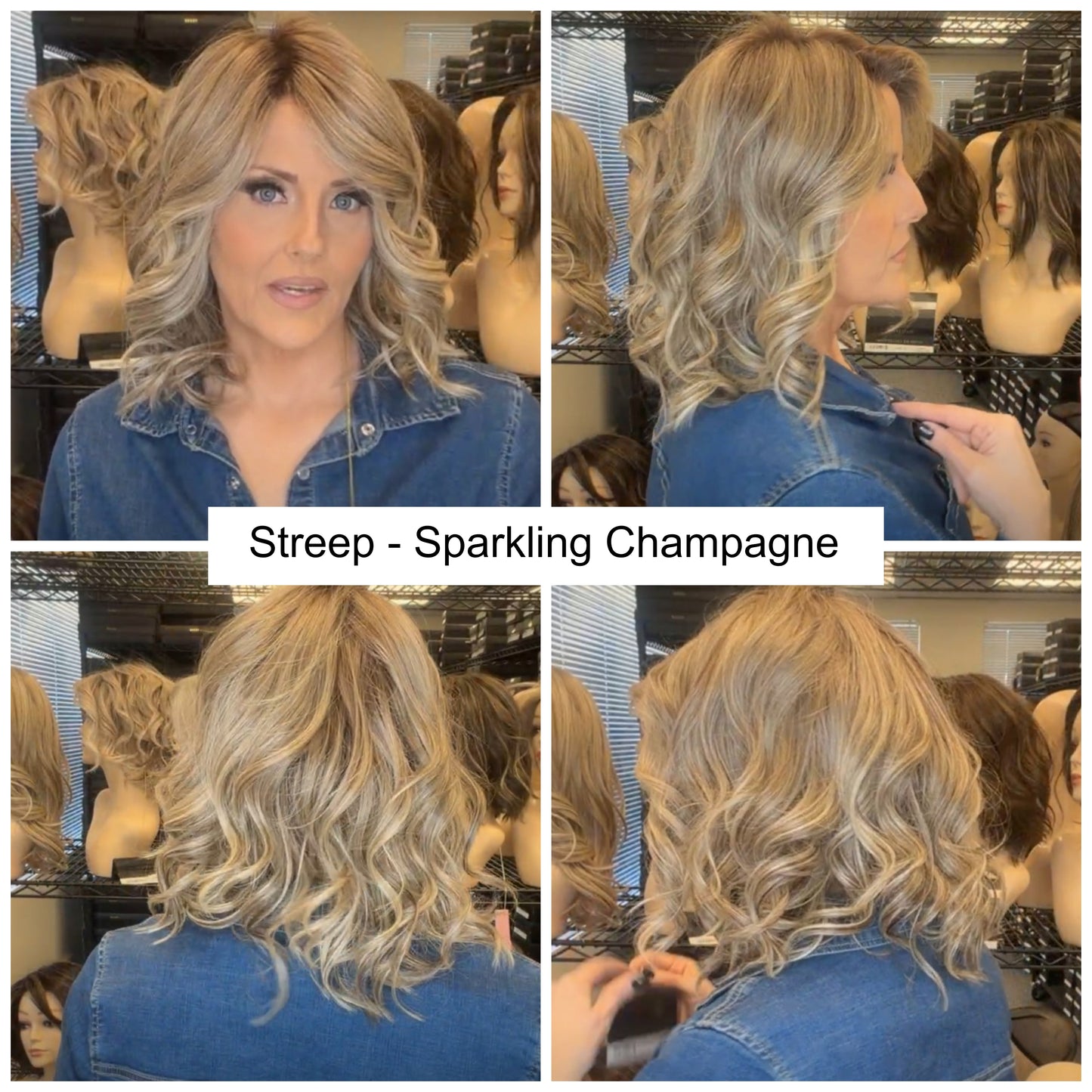 Belle Tress Streep Wig | Hand-Tied Icons Collection | Preorder ETA 3/25