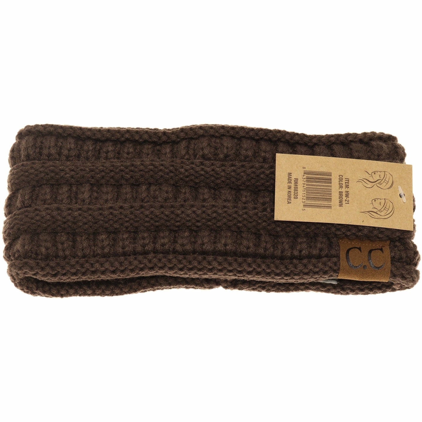 Solid Ribbed Women's Fashion Headband
