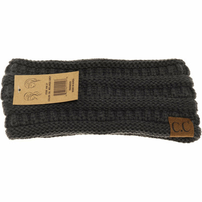 Solid Ribbed Women's Fashion Headband