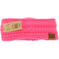 Solid Ribbed Women's Fashion Headband