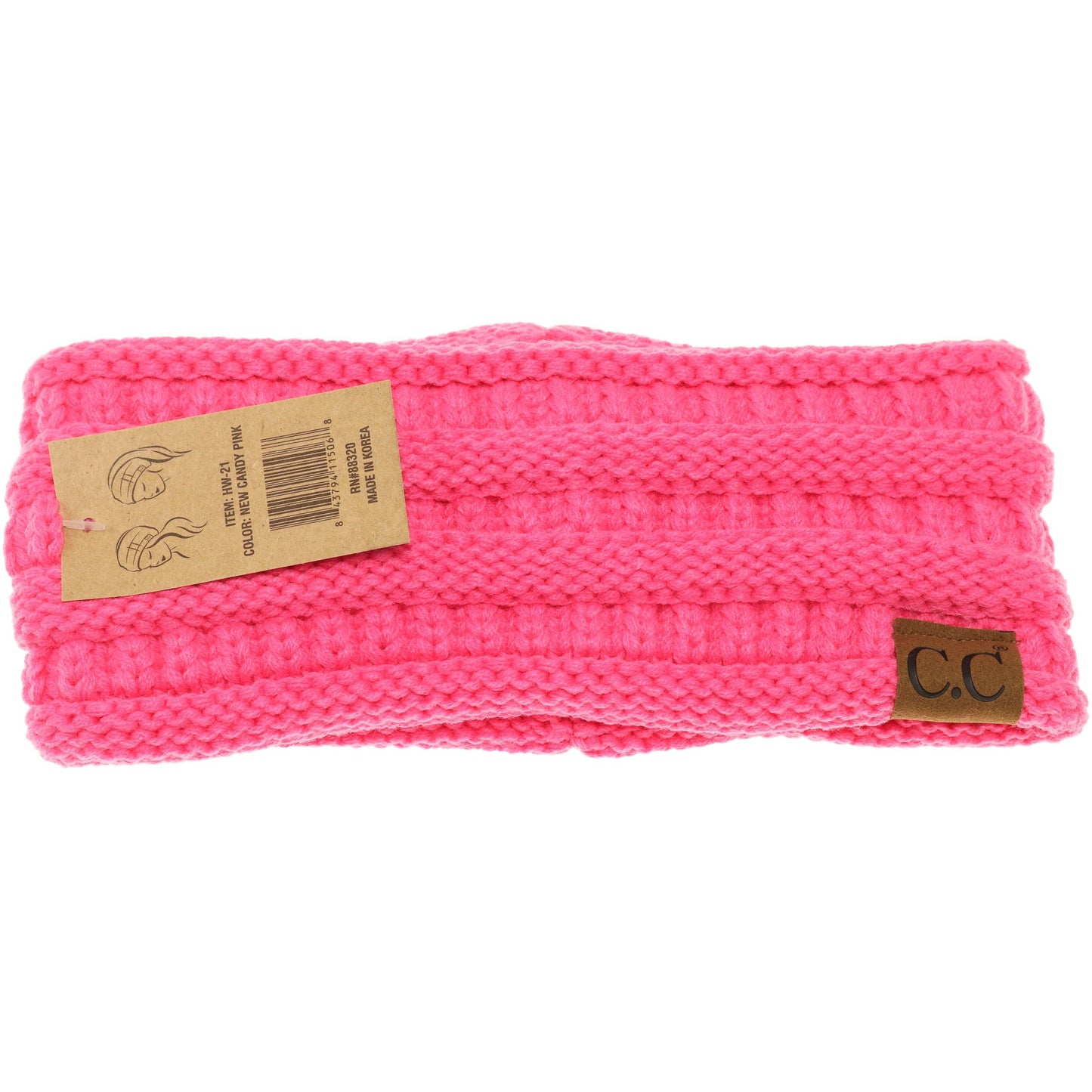 Solid Ribbed Women's Fashion Headband