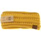 Solid Ribbed Women's Fashion Headband