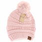 Super Soft Matching Fur Pom C.C Beanie HAT7002