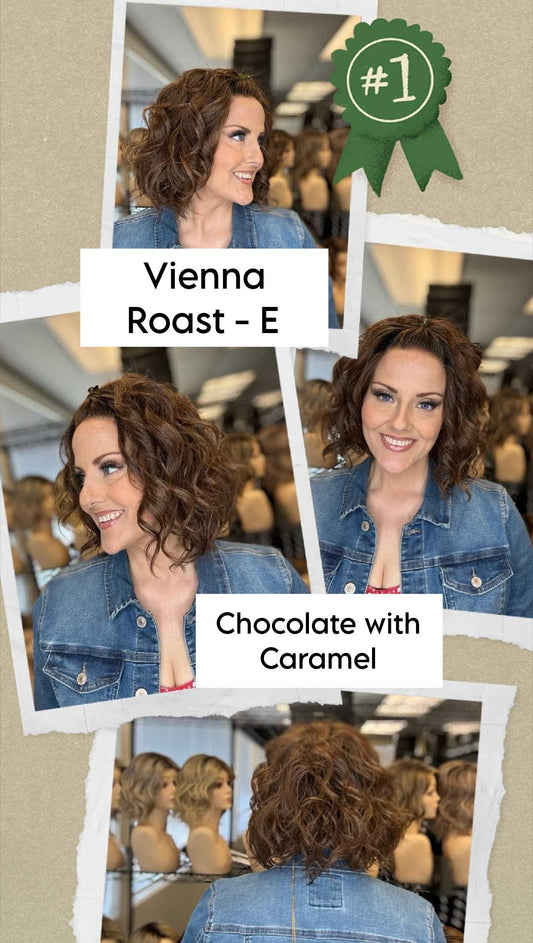 New Belle Tress Wig - Cafe E Collection - Vienna Roast - E